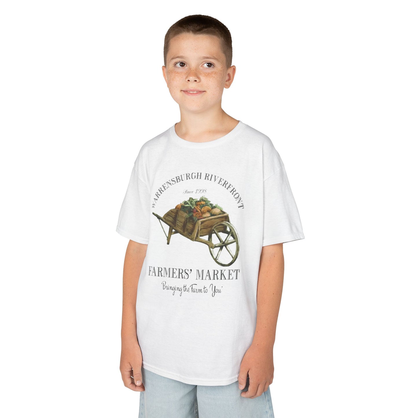 Warrensburgh Riverfront Farmers Market Youth Ultra Cotton Short Sleeve Tee (P-6009)