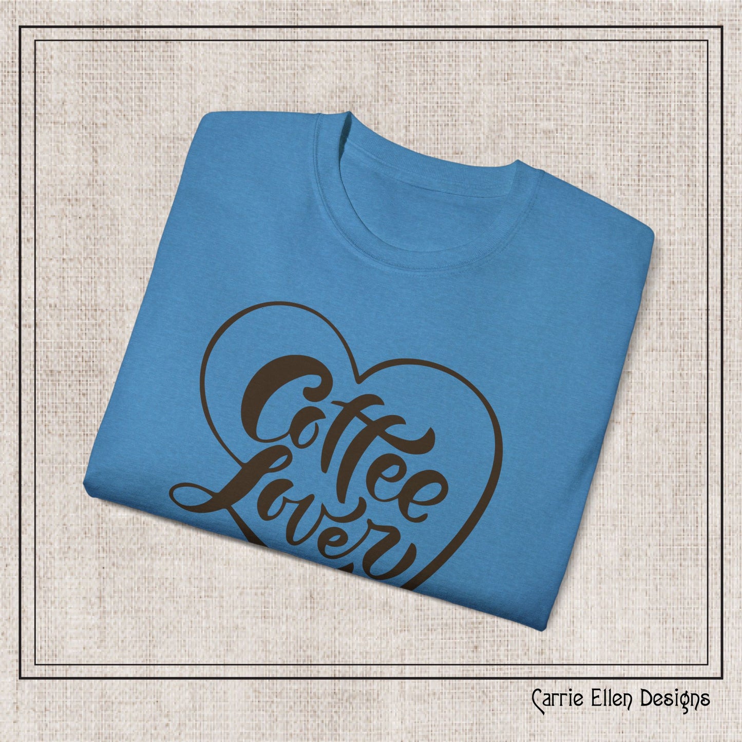 Coffee Lover Short Sleeve T-Shirt – Cute Printed Coffee Gift for Coffeeholics, Casual Everyday Wear (P-6060)