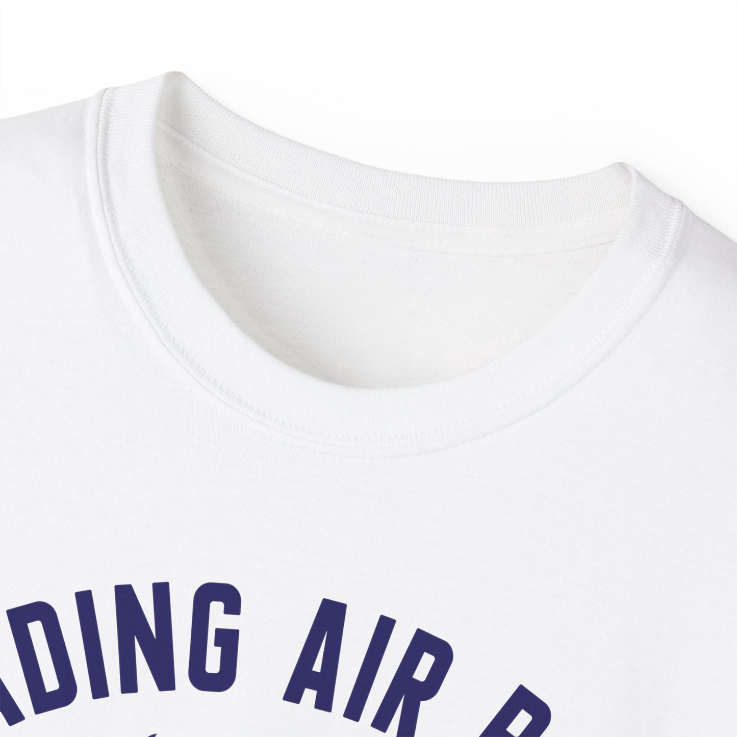 Reading Air Base Short Sleeve Cotton T-Shirt, Vintage WWII Military Design – Heavyweight 100% Cotton Tee (P-6037)