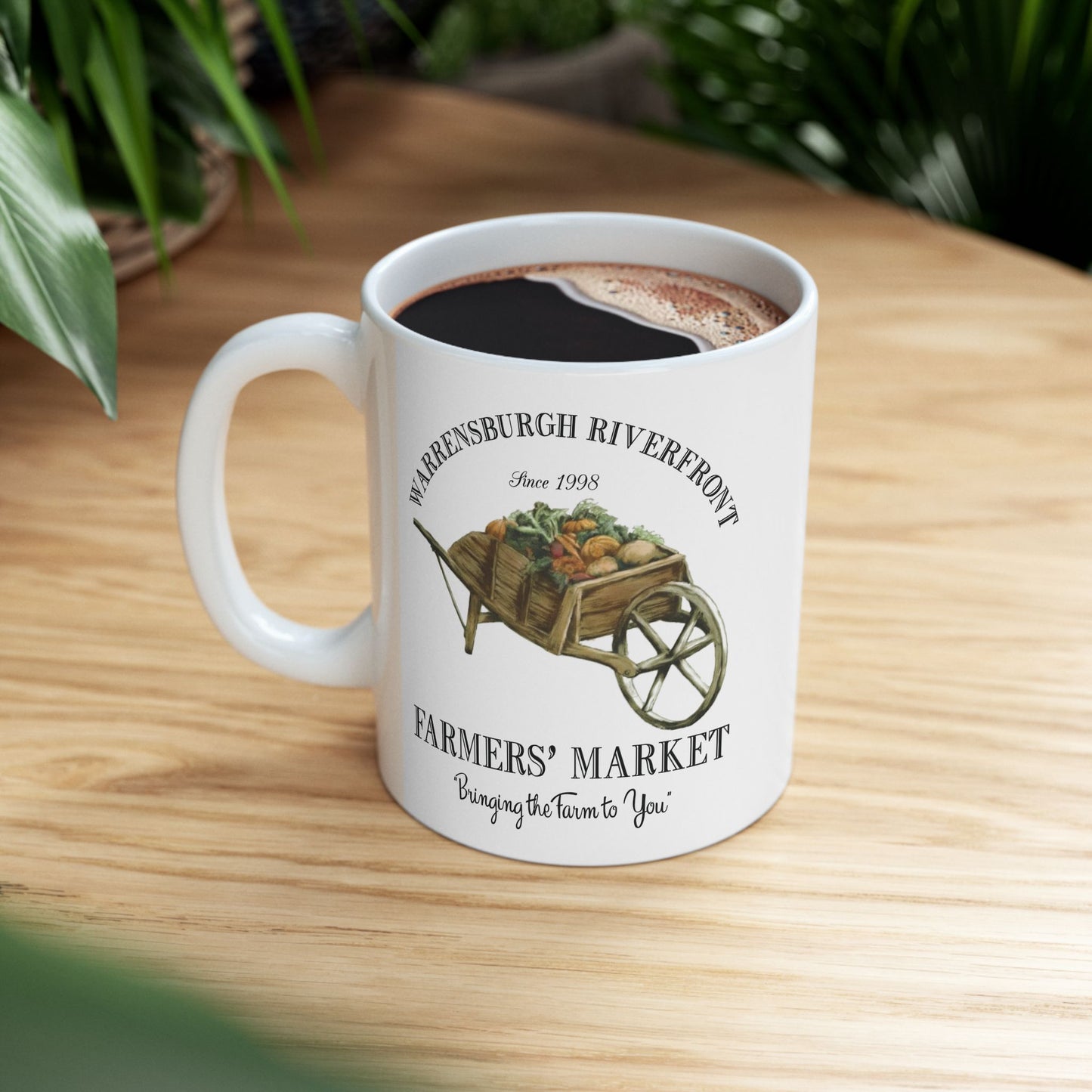 Warrensburgh Farmers' Market Ceramic Mug 11oz & 15oz (P-6014)
