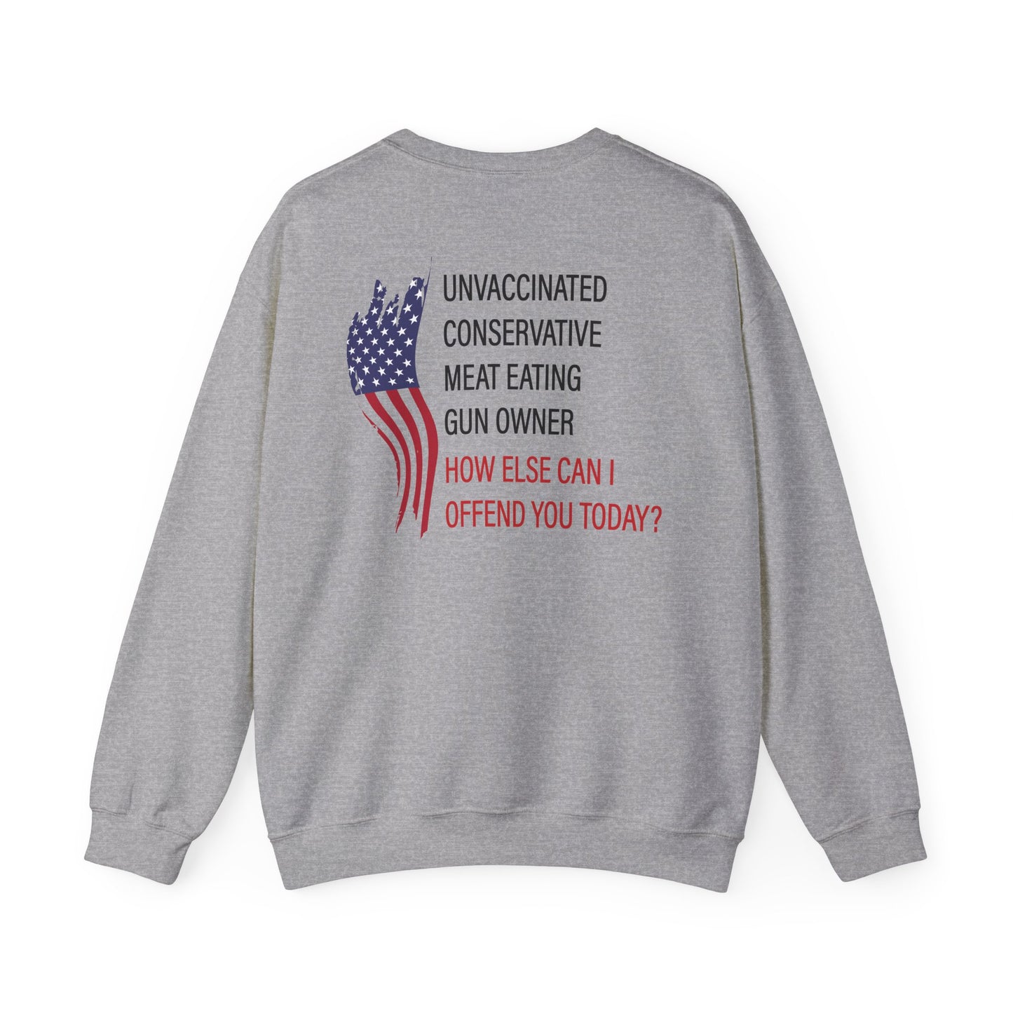 Bold Humor – How Can I Offend You Today Crewneck Sweatshirt | Sarcastic Adult Humor Unisex Pullover