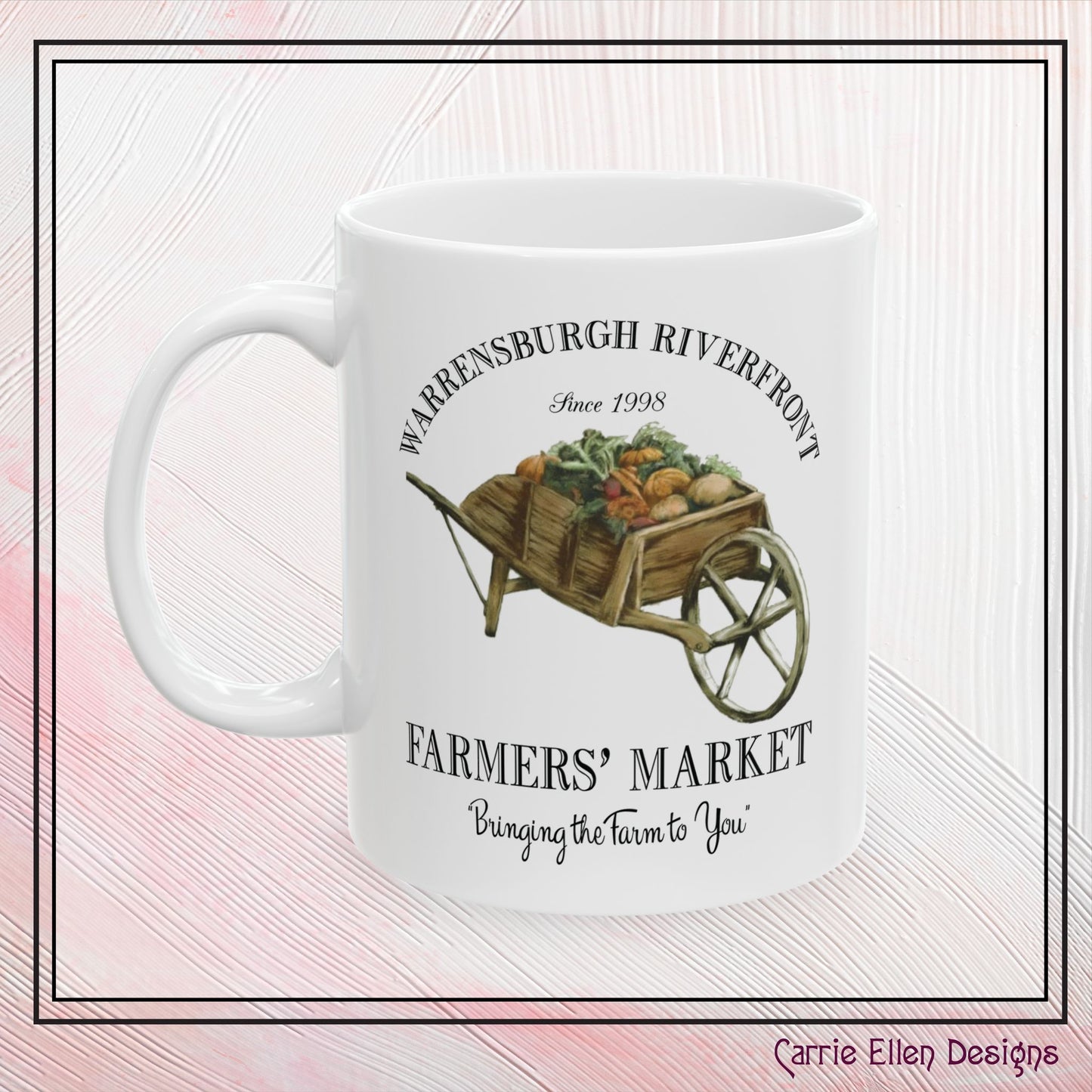 Warrensburgh Farmers' Market Ceramic Mug 11oz & 15oz (P-6014)