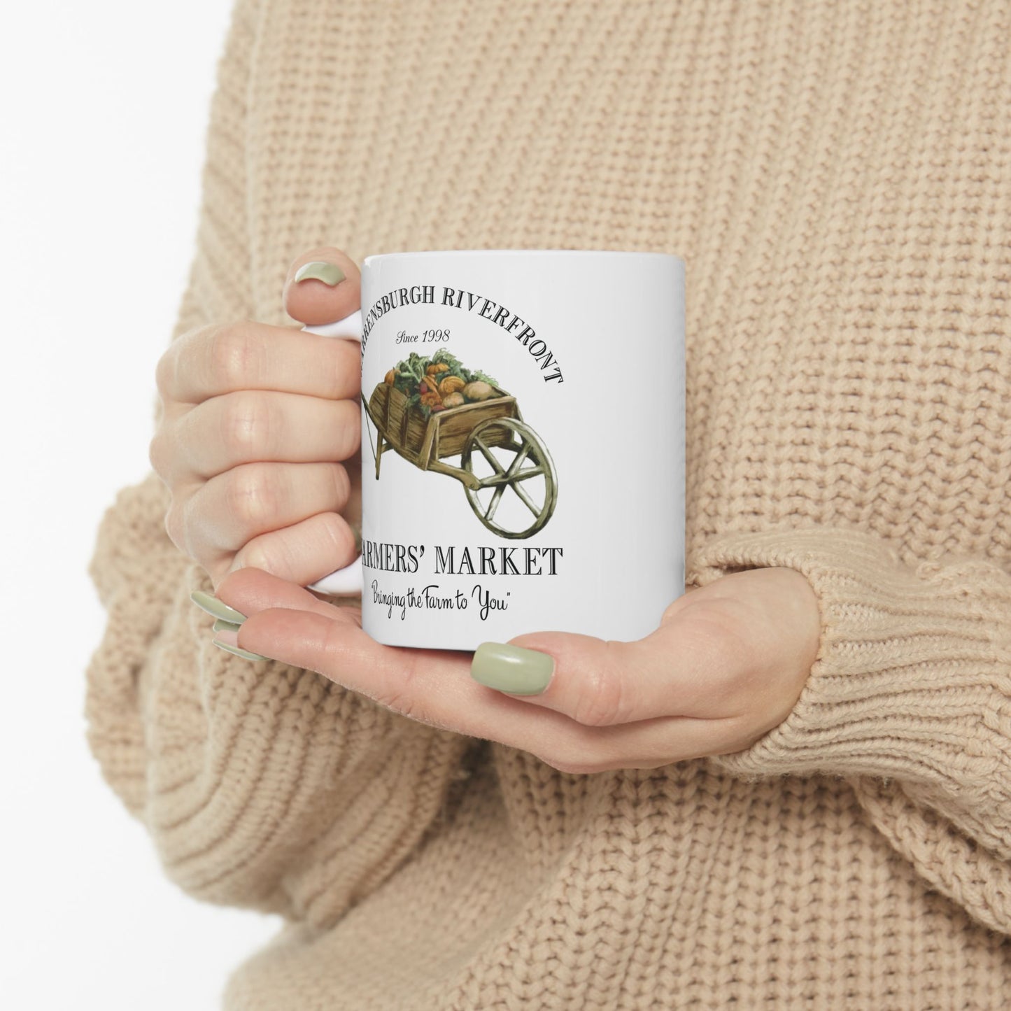 Warrensburgh Farmers' Market Ceramic Mug 11oz & 15oz (P-6014)