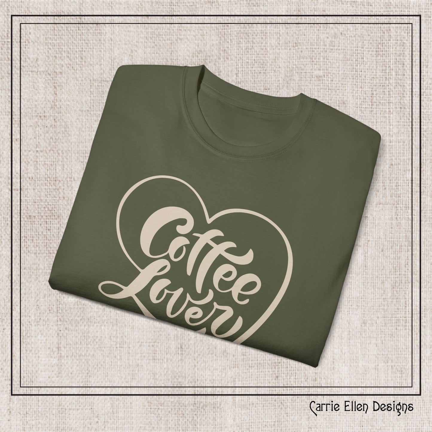 Coffee Lover Short Sleeve T-Shirt – Cute Printed Coffee Gift for Coffeeholics, Casual Everyday Wear (P-6060)