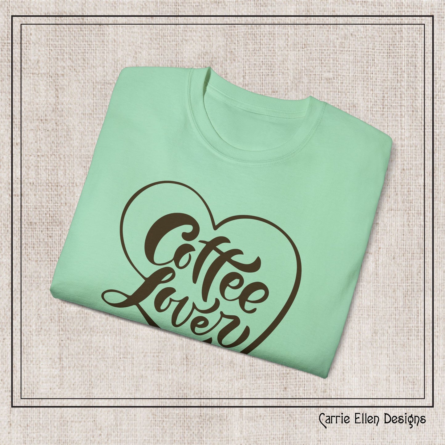 Coffee Lover Short Sleeve T-Shirt – Cute Printed Coffee Gift for Coffeeholics, Casual Everyday Wear (P-6060)