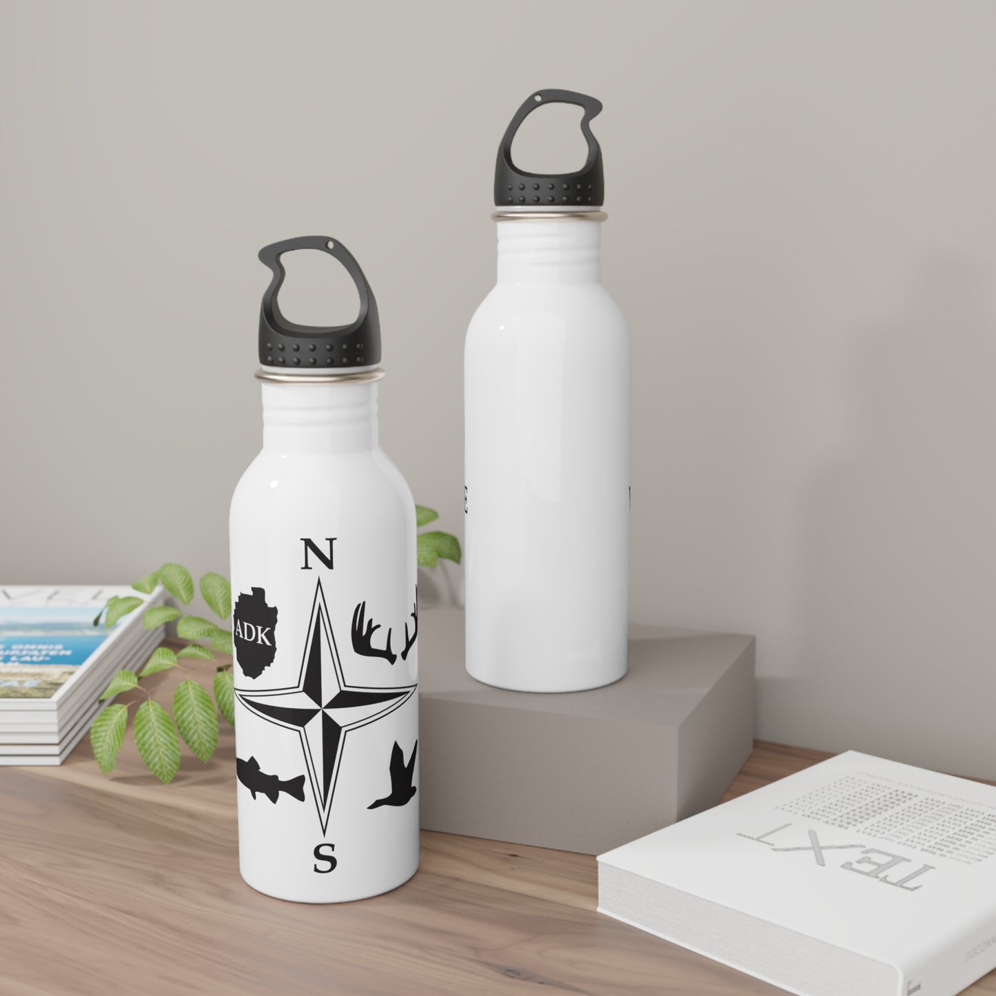 Adirondack Adventurers Compass 20 oz. Stainless Steel Water Bottle – ADK Adventure-Ready Hydration (P6029)