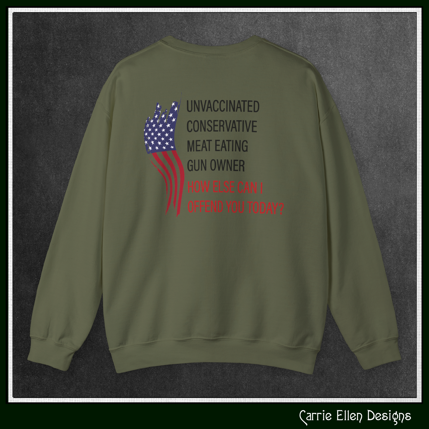 Bold Humor – How Can I Offend You Today Crewneck Sweatshirt | Sarcastic Adult Humor Unisex Pullover