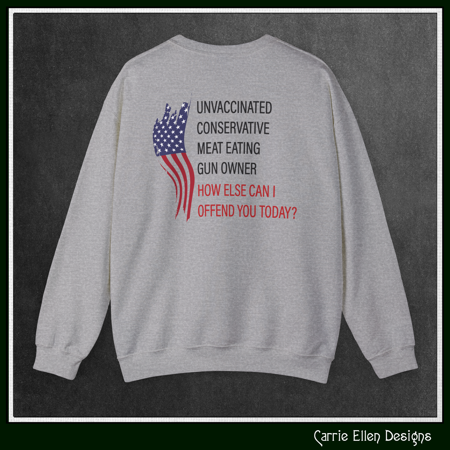 Bold Humor – How Can I Offend You Today Crewneck Sweatshirt | Sarcastic Adult Humor Unisex Pullover