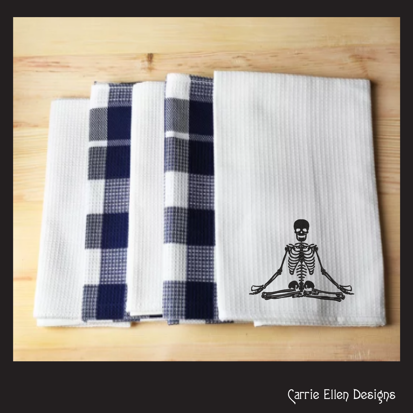 Skeleton Machine Embroidery Design, Meditating Skeleton Design, Sitting Lotus Pose, 6 Sizes (2182)