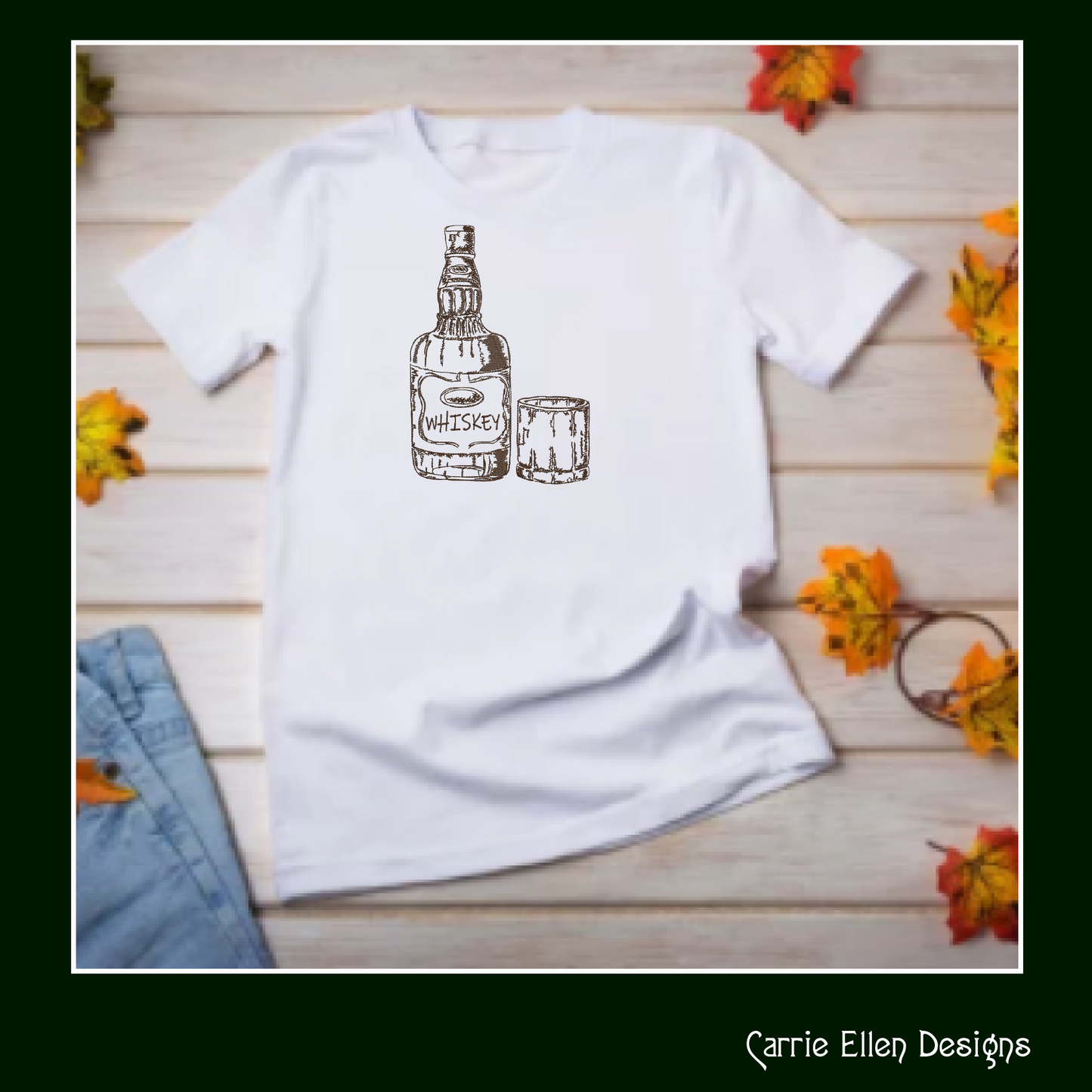 Whiskey Bottle Sketch Machine Embroidery Design, Alcohol Beverage and High Ball Glass Design, Line Art Embroidery, 6 Sizes (2291)