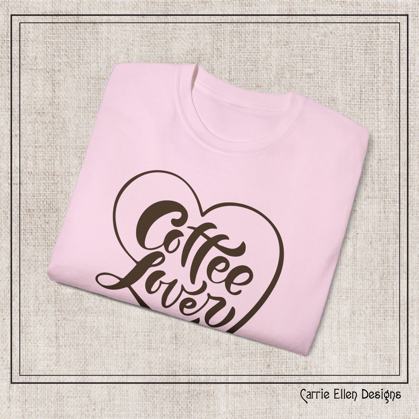 Coffee Lover Short Sleeve T-Shirt – Cute Printed Coffee Gift for Coffeeholics, Casual Everyday Wear (P-6060)