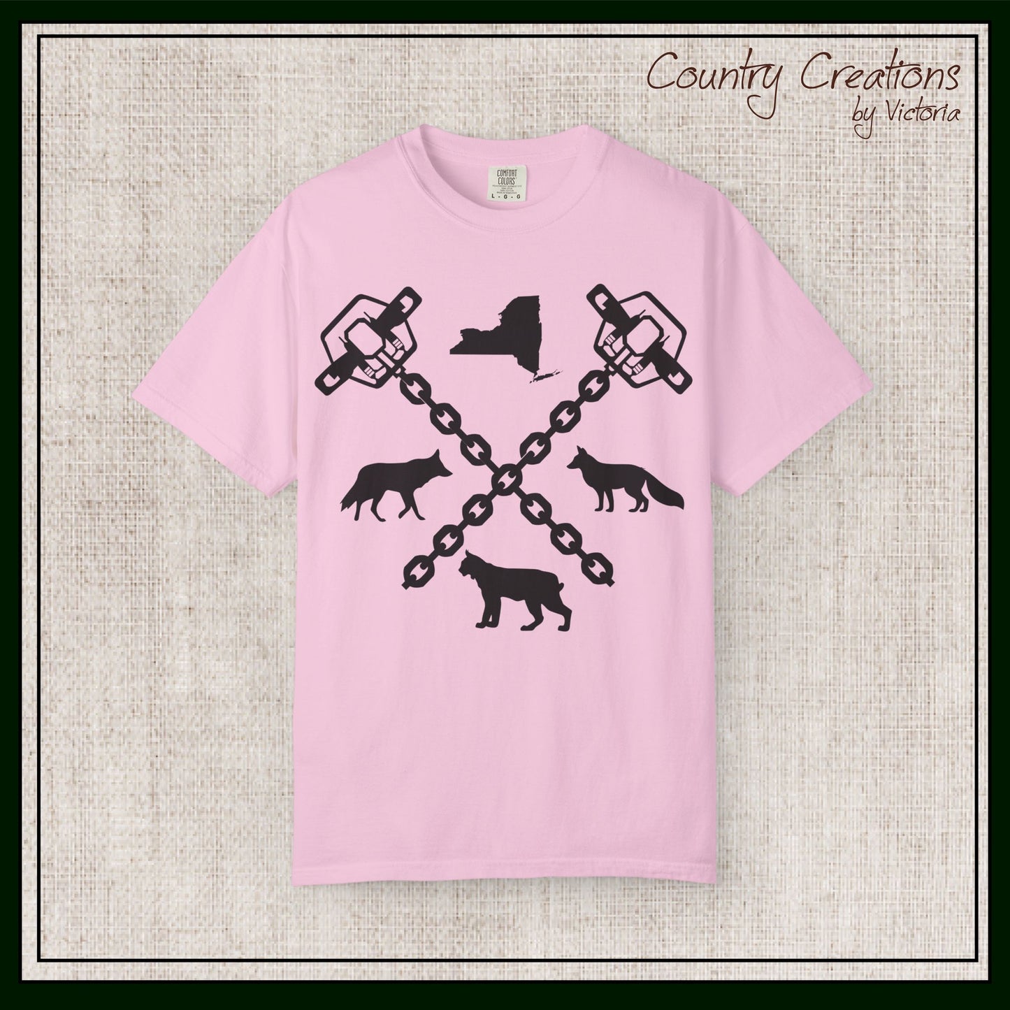 New York Trapper Unisex Comfort Colors T-Shirt – Hunter Lover Gift, Rustic Outdoor Graphic Tee (P6028)