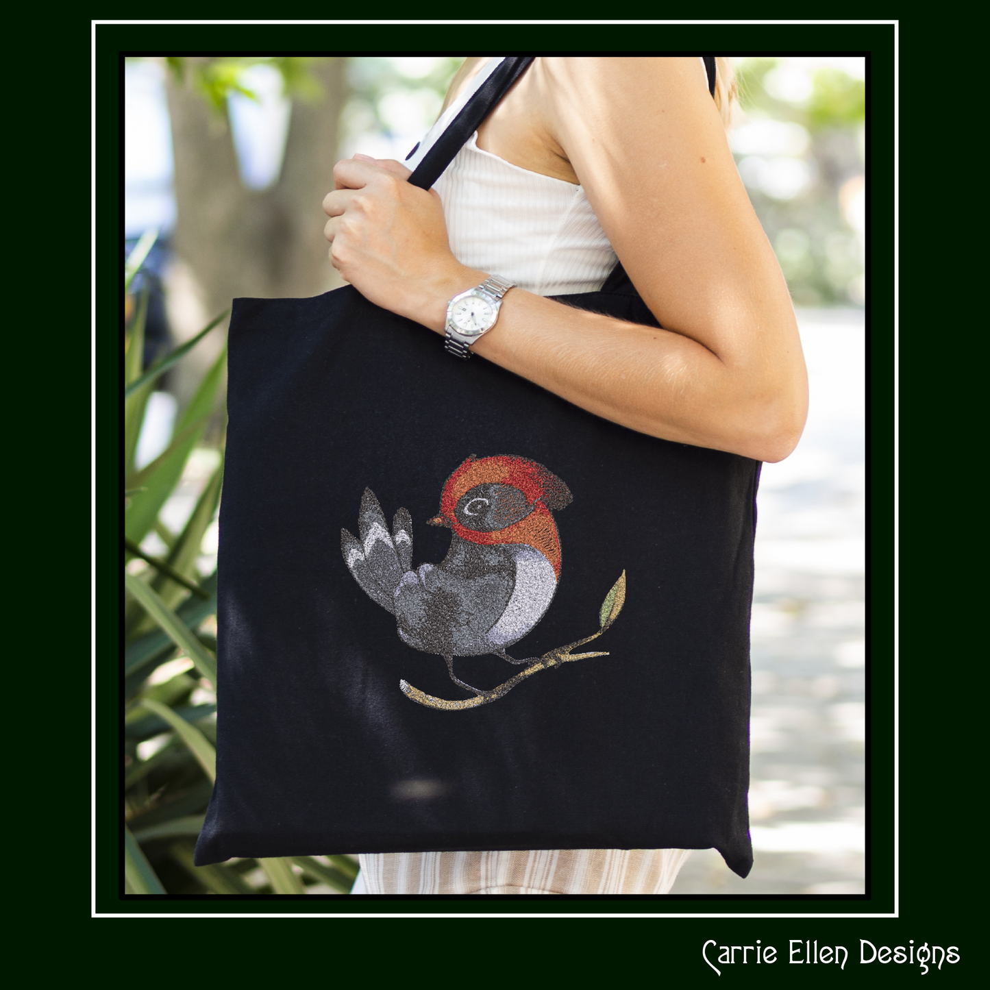 Bird Machine Embroidery Design, Artistic Watercolor Photo Stitch Bird, Nature Lover Gift, 6 Sizes (3163)