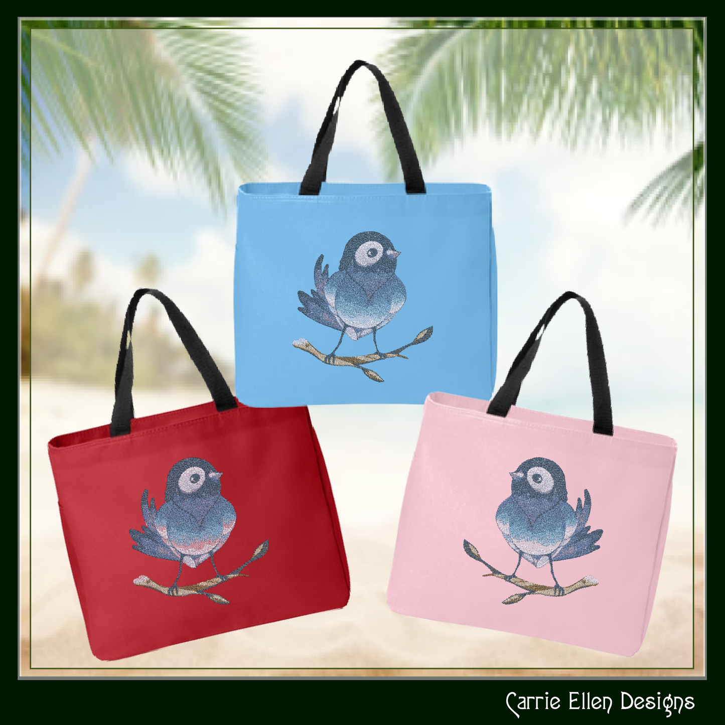 Bird Machine Embroidery Design, Artistic Watercolor Photo Stitch Bird, Nature Lover Gift, 6 Sizes (3165)