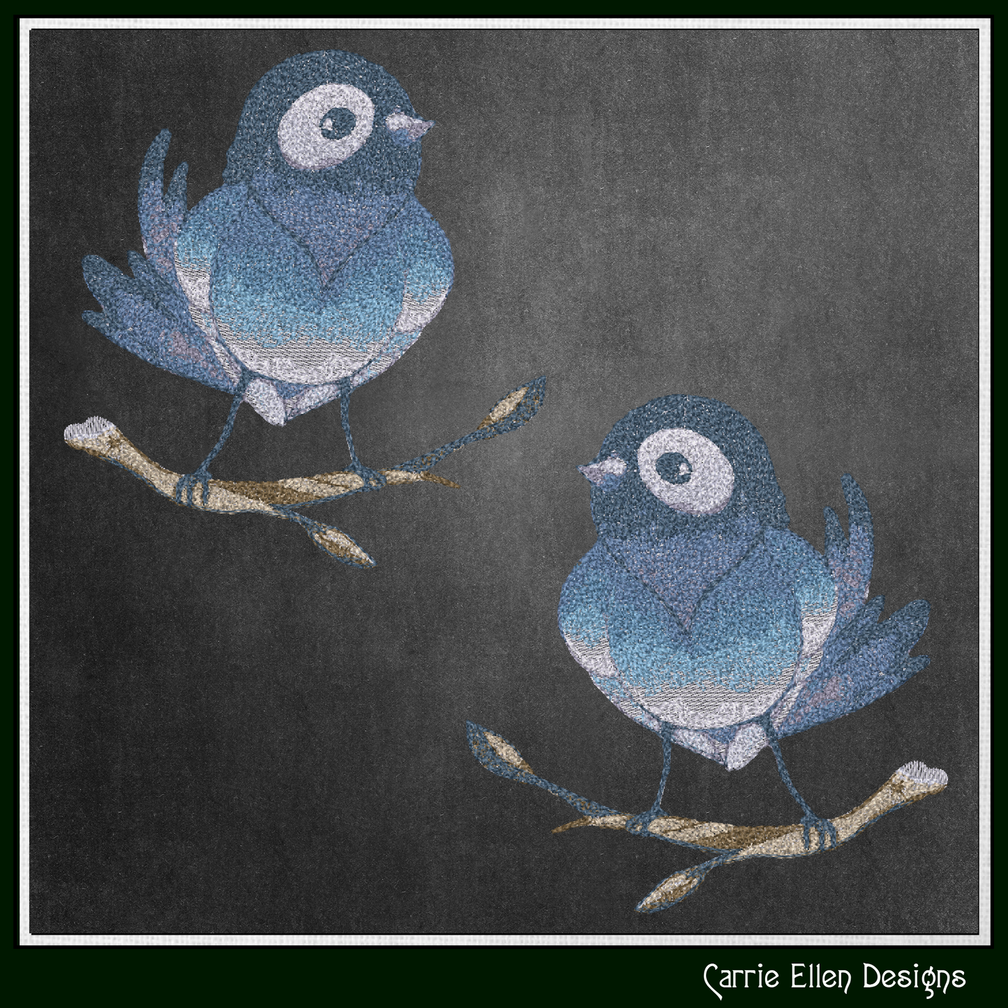Bird Machine Embroidery Design, Artistic Watercolor Photo Stitch Bird, Nature Lover Gift, 6 Sizes (3165)