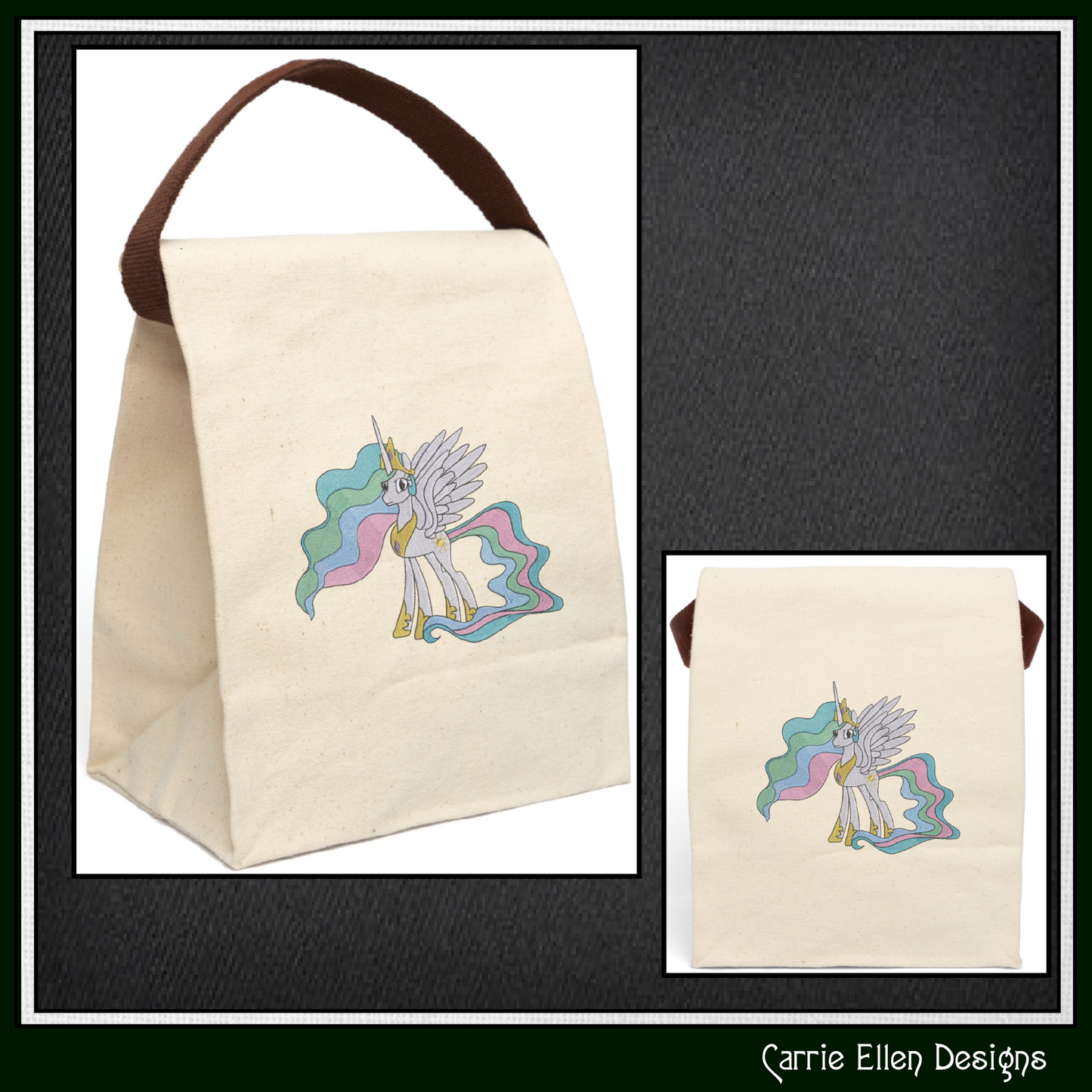 MLP Princess Celestia Machine Embroidery Design | My Little Pony Inspired Classic Character, 6 Sizes (3555)