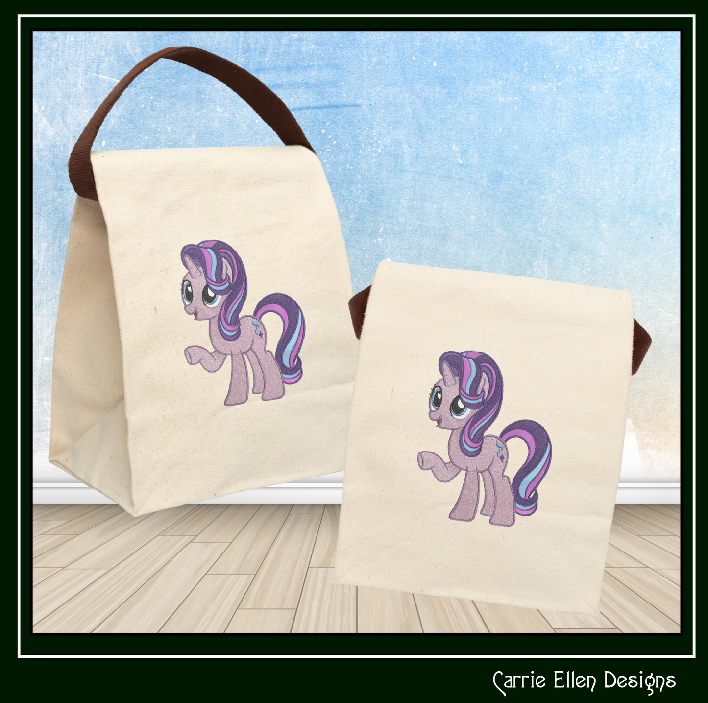 MLP Starlight Glimmer Machine Embroidery Design | My Little Pony Inspired Classic Character, 6 Sizes (3595)