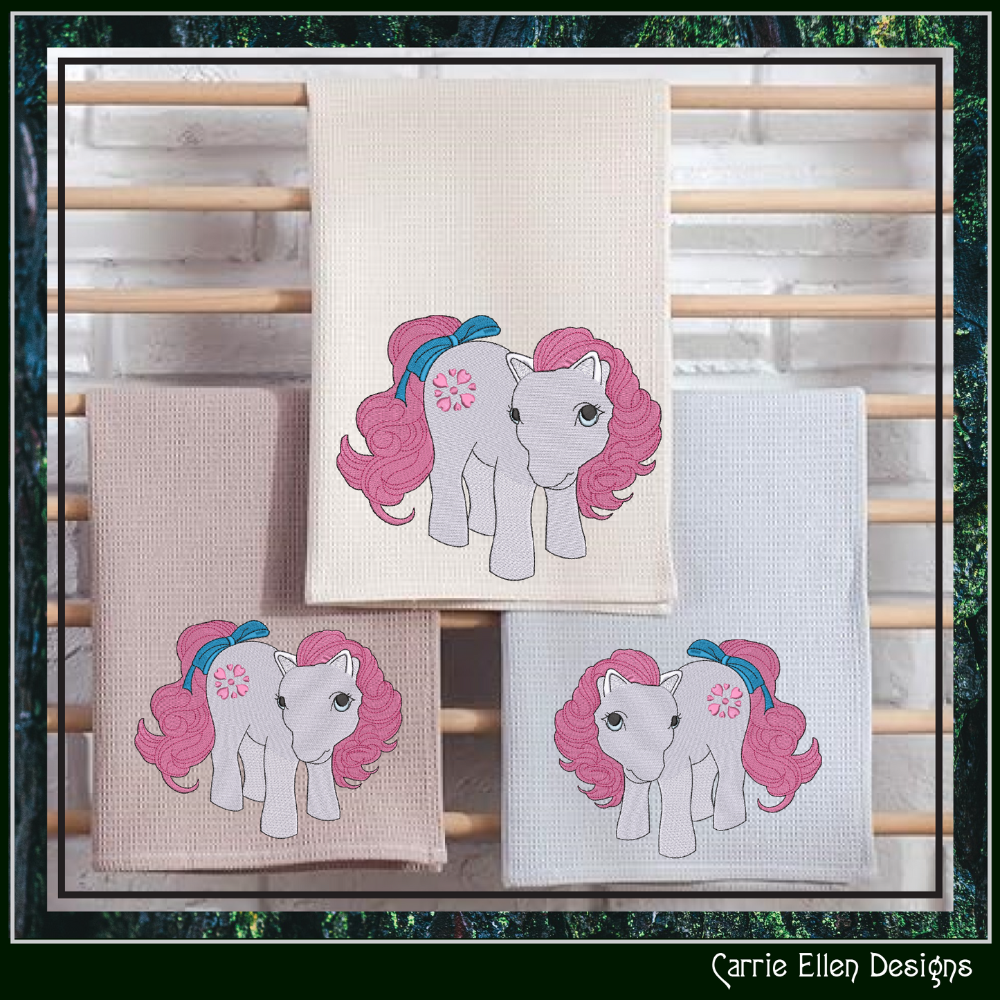 MLP Sundance Machine Embroidery Design | My Little Pony Inspired Classic Character, 6 Sizes (3600)