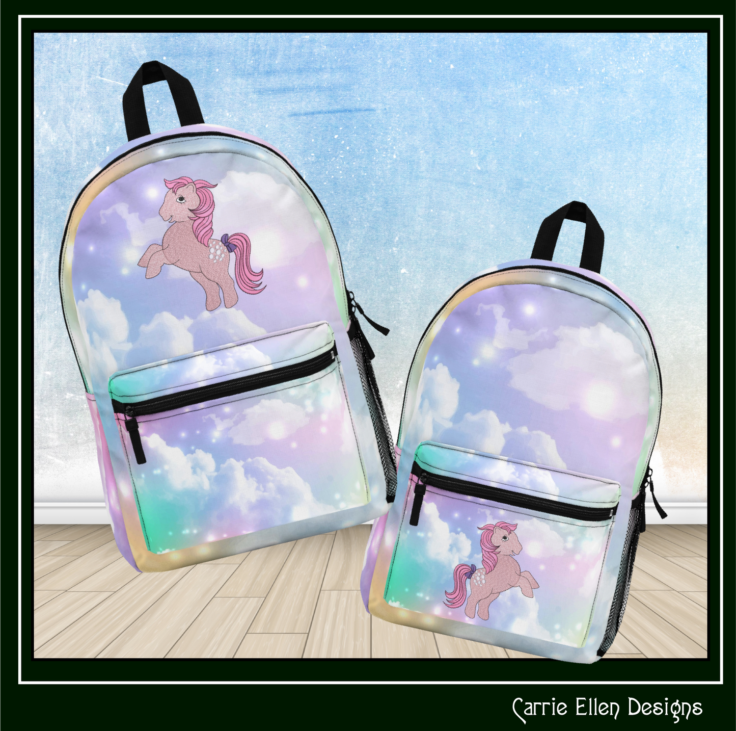 MLP Cotton Candy Machine Embroidery Design | My Little Pony Inspired Classic Character, 6 Sizes (3606)