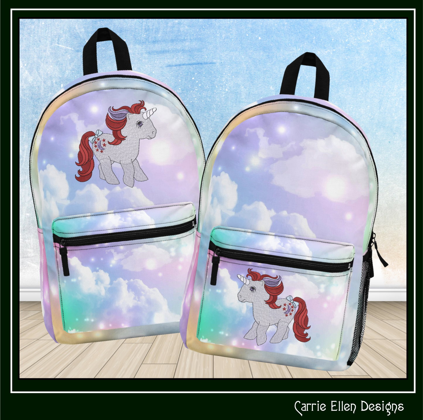 MLP Moon Dancer Machine Embroidery Design | My Little Pony Inspired Classic Character, 6 Sizes (3608)