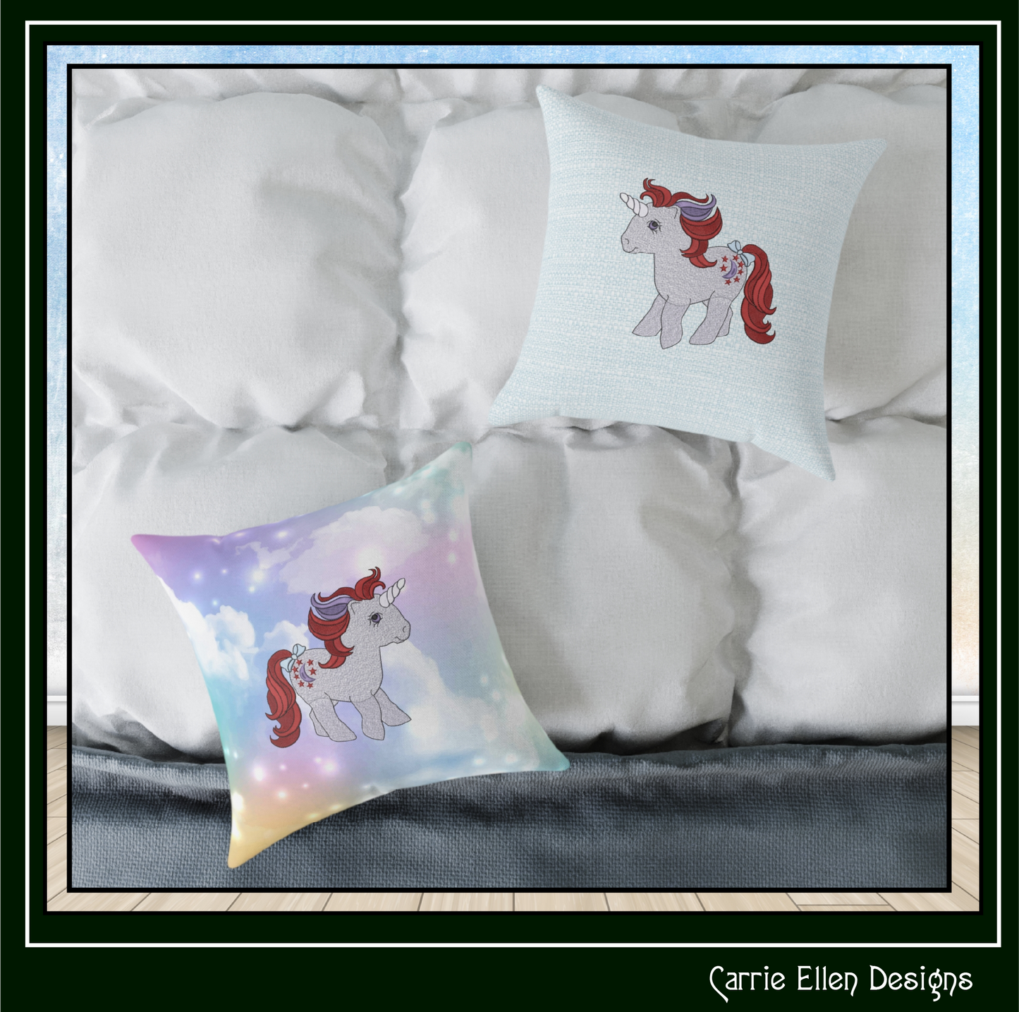 MLP Moon Dancer Machine Embroidery Design | My Little Pony Inspired Classic Character, 6 Sizes (3608)