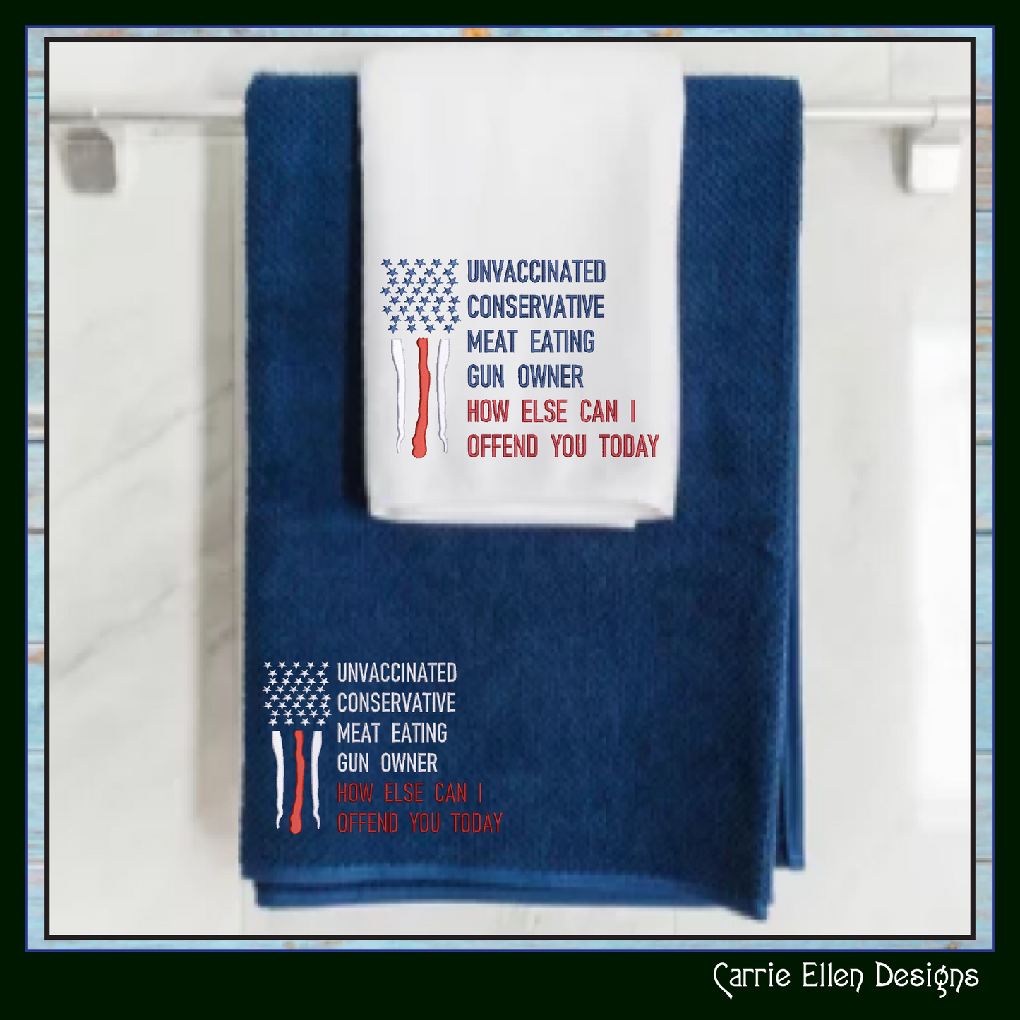 How Else Can I Offend You – Conservative Meat Eater Machine Embroidery Saying, Funny Quote Pattern, 6 Sizes (3651)