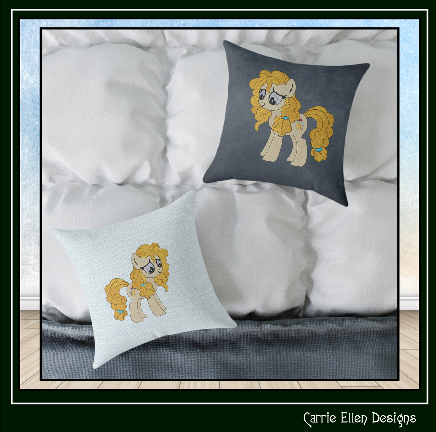 MLP Pear Butter Machine Embroidery Design | My Little Pony Inspired Classic Character 6 Sizes (3665)