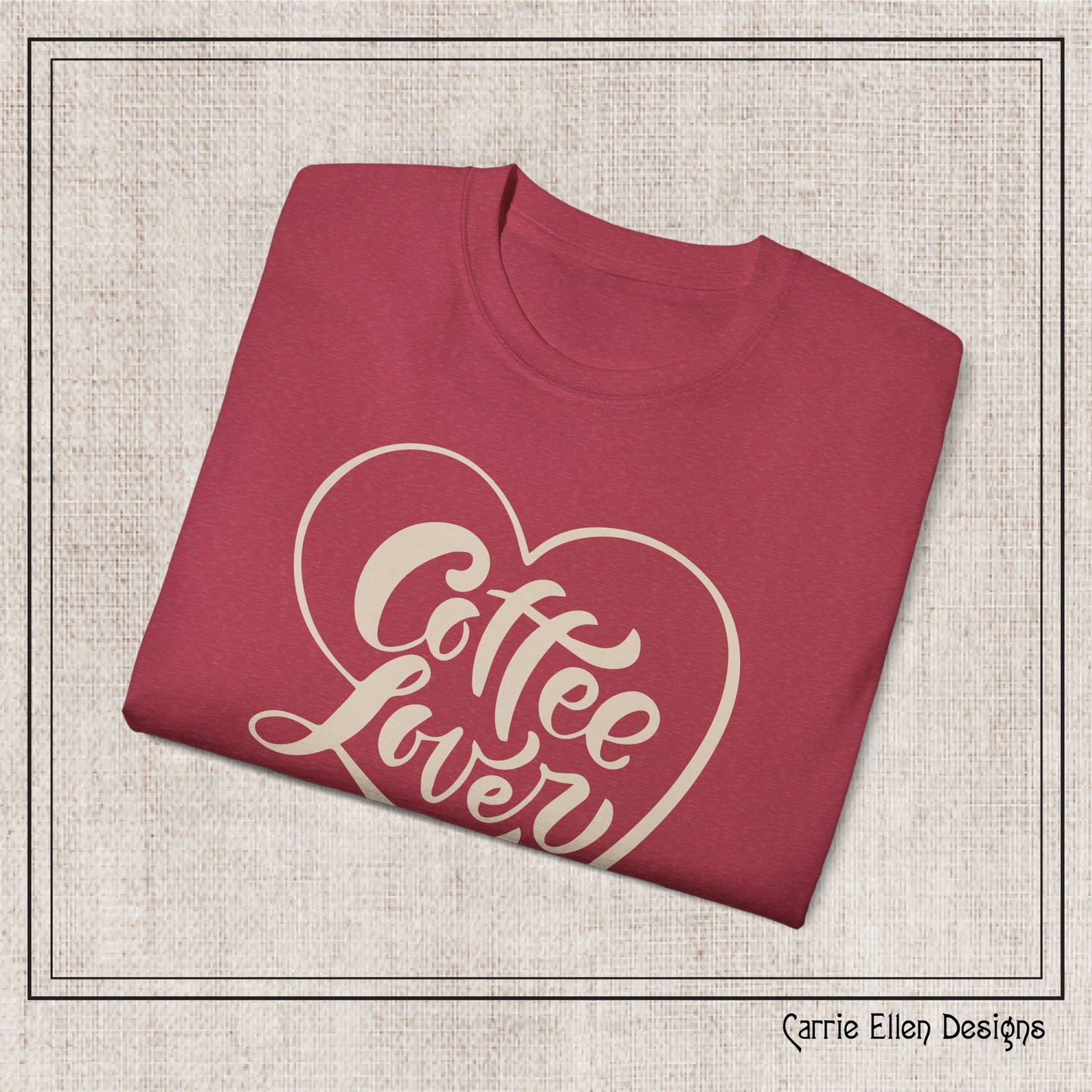 Coffee Lover Short Sleeve T-Shirt – Cute Printed Coffee Gift for Coffeeholics, Casual Everyday Wear (P-6060)