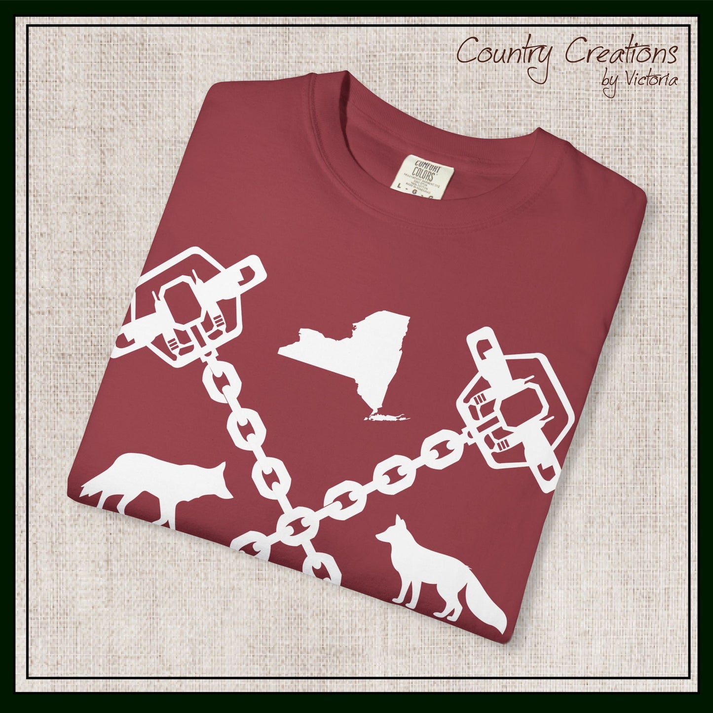 New York Trapper Unisex Comfort Colors T-Shirt – Hunter Lover Gift, Rustic Outdoor Graphic Tee (P6028)