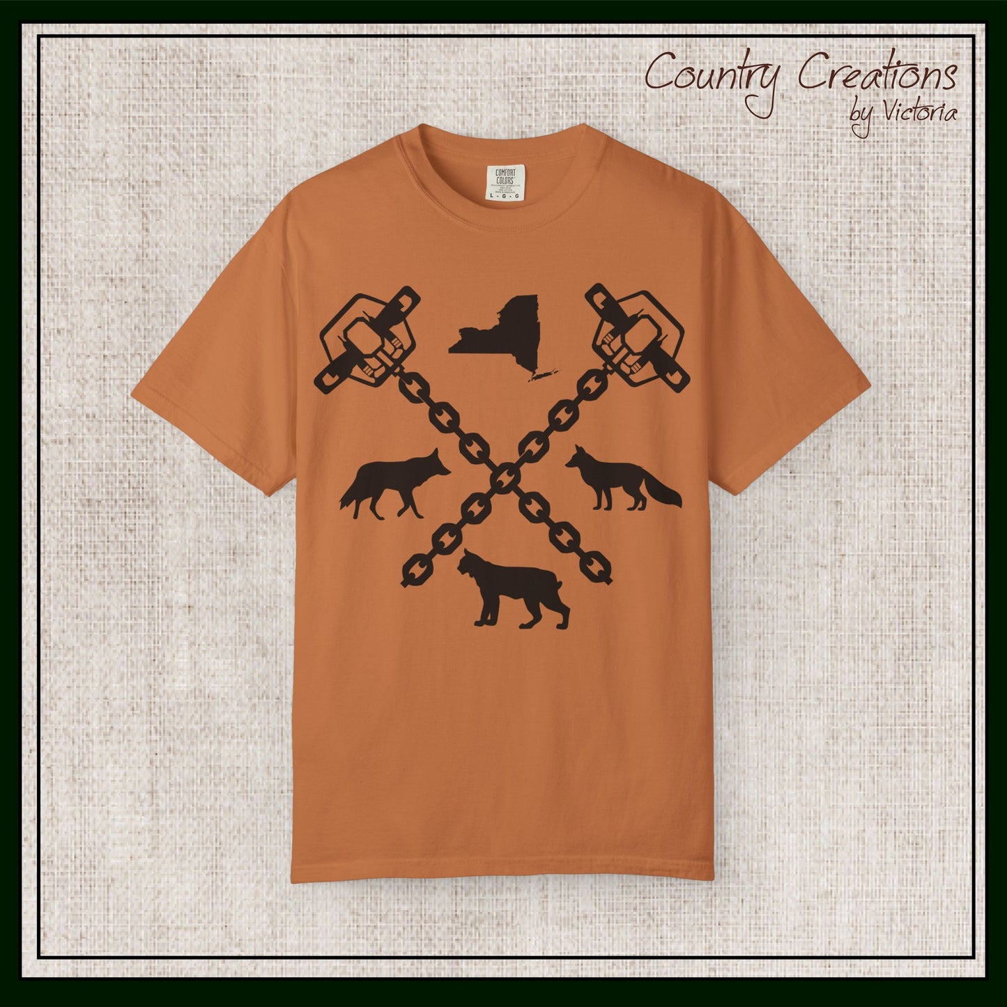 New York Trapper Unisex Comfort Colors T-Shirt – Hunter Lover Gift, Rustic Outdoor Graphic Tee (P6028)