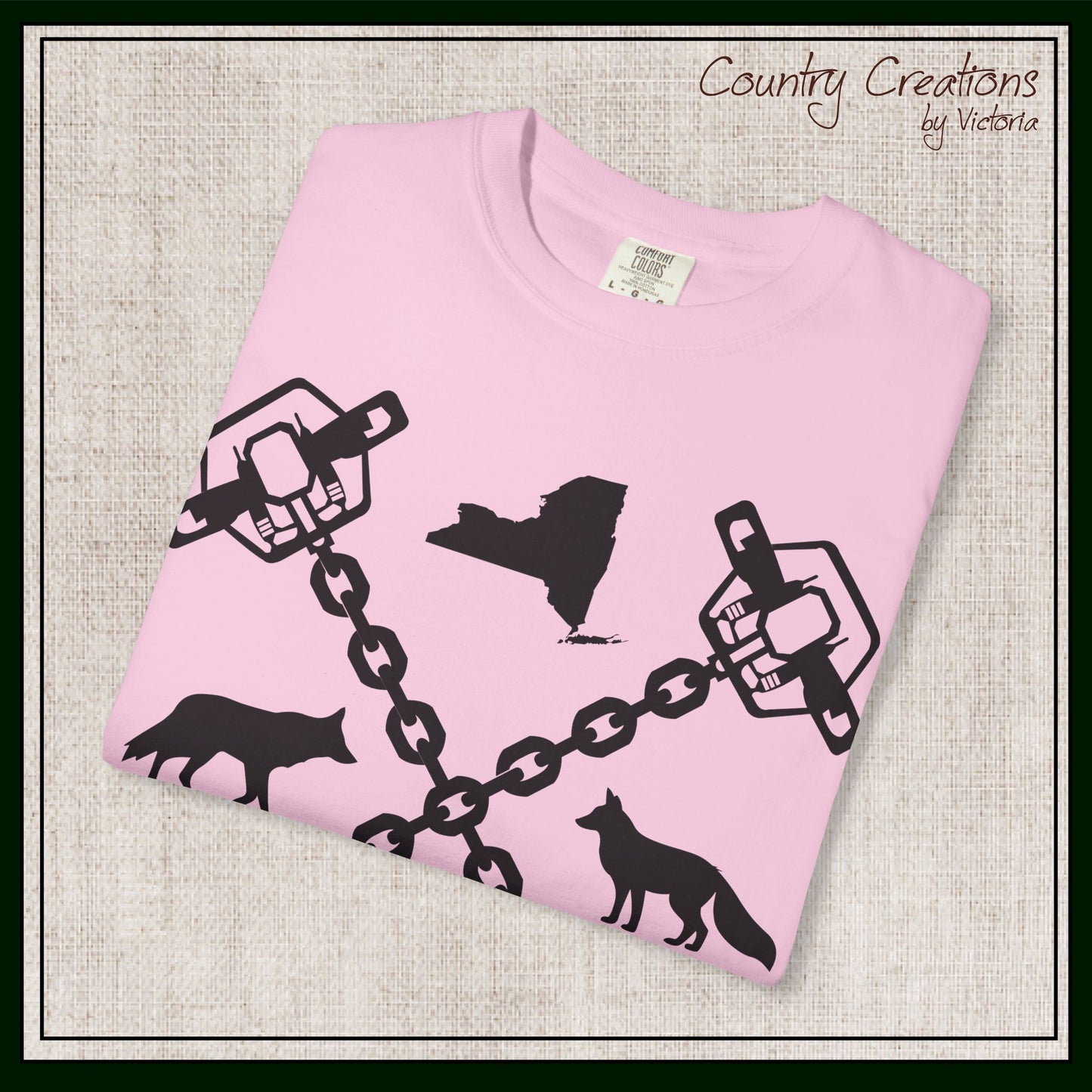 New York Trapper Unisex Comfort Colors T-Shirt – Hunter Lover Gift, Rustic Outdoor Graphic Tee (P6028)