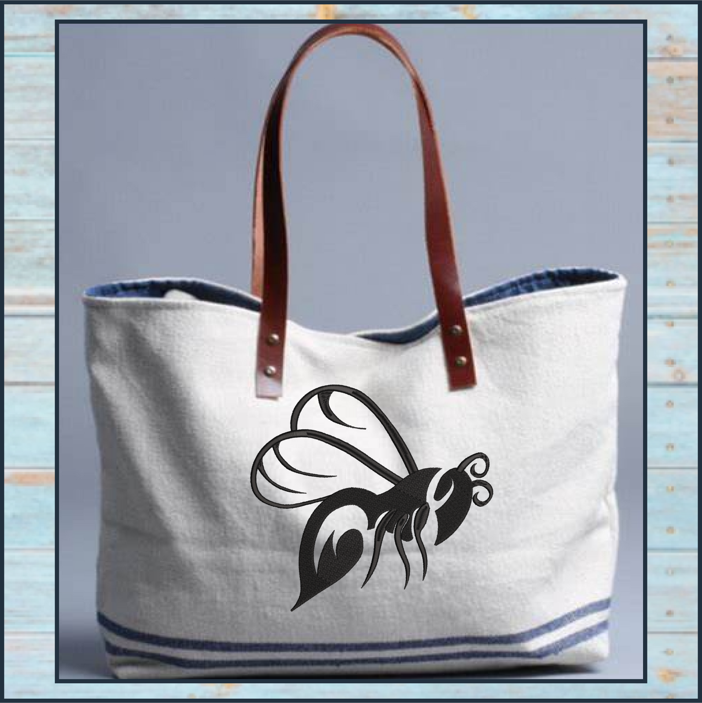 Bee Silhouette Machine Embroidery Design – Bumble Bee, Wasp & Hornet Outline Pattern – 10 Sizes (0116)