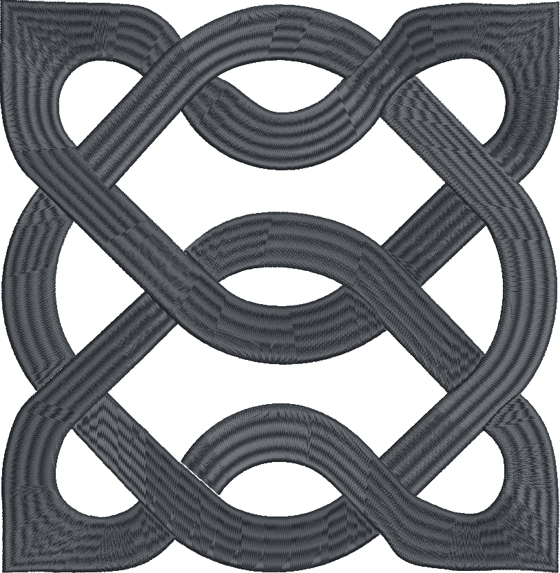 Celtic Knot Machine Embroidery Design | Timeless Celtic Knots | Intricate Symbolic Patterns | 10 Sizes (0912)