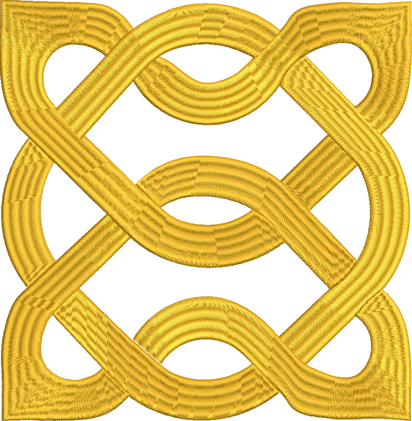 Celtic Knot Machine Embroidery Design | Timeless Celtic Knots | Intricate Symbolic Patterns | 10 Sizes (0912)