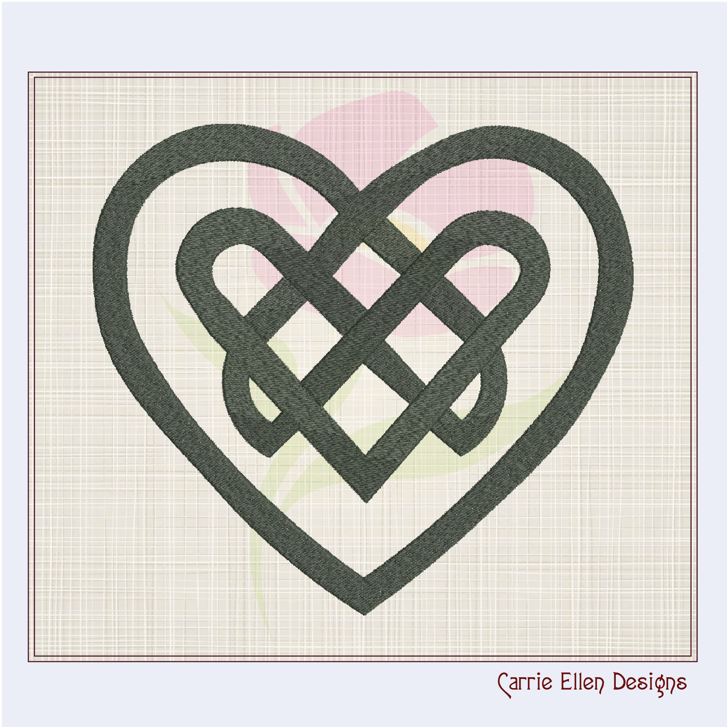 Celtic Knot Machine Embroidery Design | Timeless Celtic Knots | Intricate Symbolic Patterns | 10 Sizes (0906)