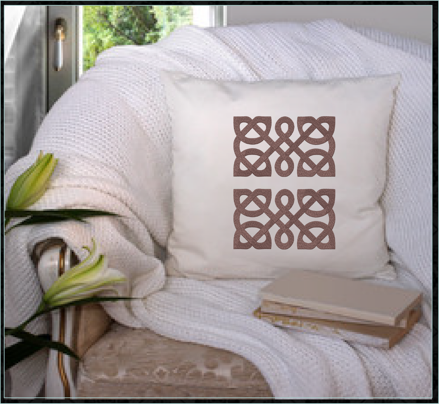 Celtic Knot Machine Embroidery Design | Timeless Celtic Knots | Intricate Symbolic Patterns | 10 Sizes (0907)