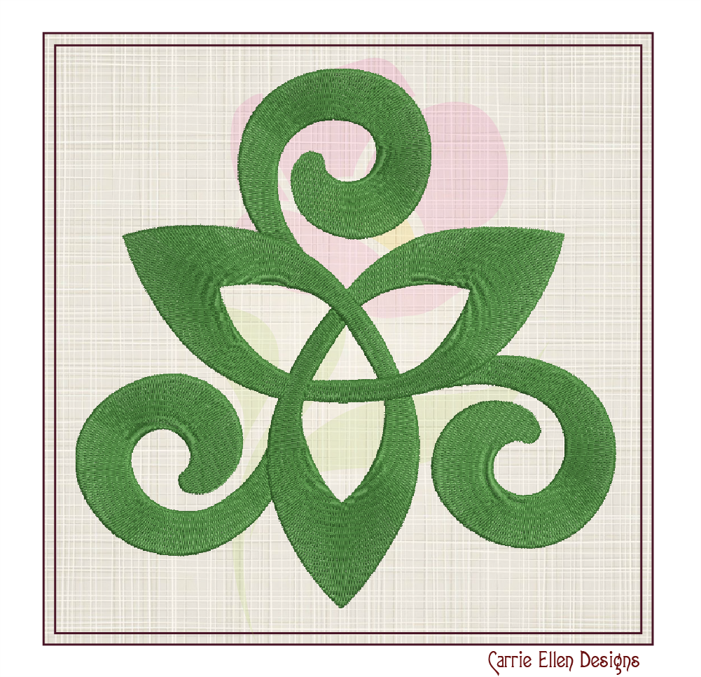 Celtic Knot Machine Embroidery Design | Timeless Celtic Knots | Intricate Symbolic Patterns | 10 Sizes (0913)