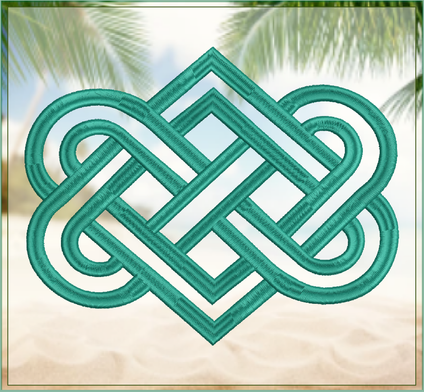 Celtic Knot Machine Embroidery Design | Timeless Celtic Knots | Intricate Symbolic Patterns | 10 Sizes (0916)