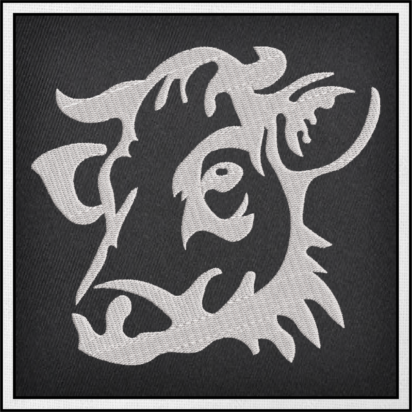 Cow Machine Embroidery Design – Cow Head Silhouette Pattern, Farm Animal Embroidery, Country Farm Décor, 6 Sizes (0455)