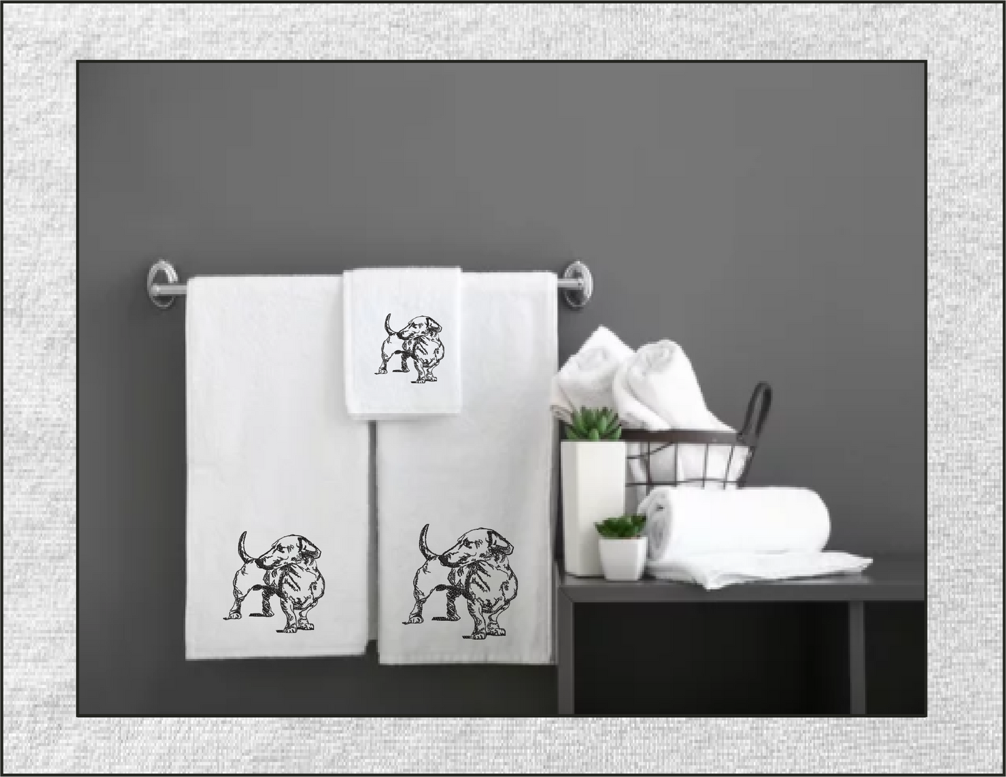 Dachshund Sketch Machine Embroidery Design – Minimalist Dog Pattern for Dog Lovers, 8 Sizes (0490)
