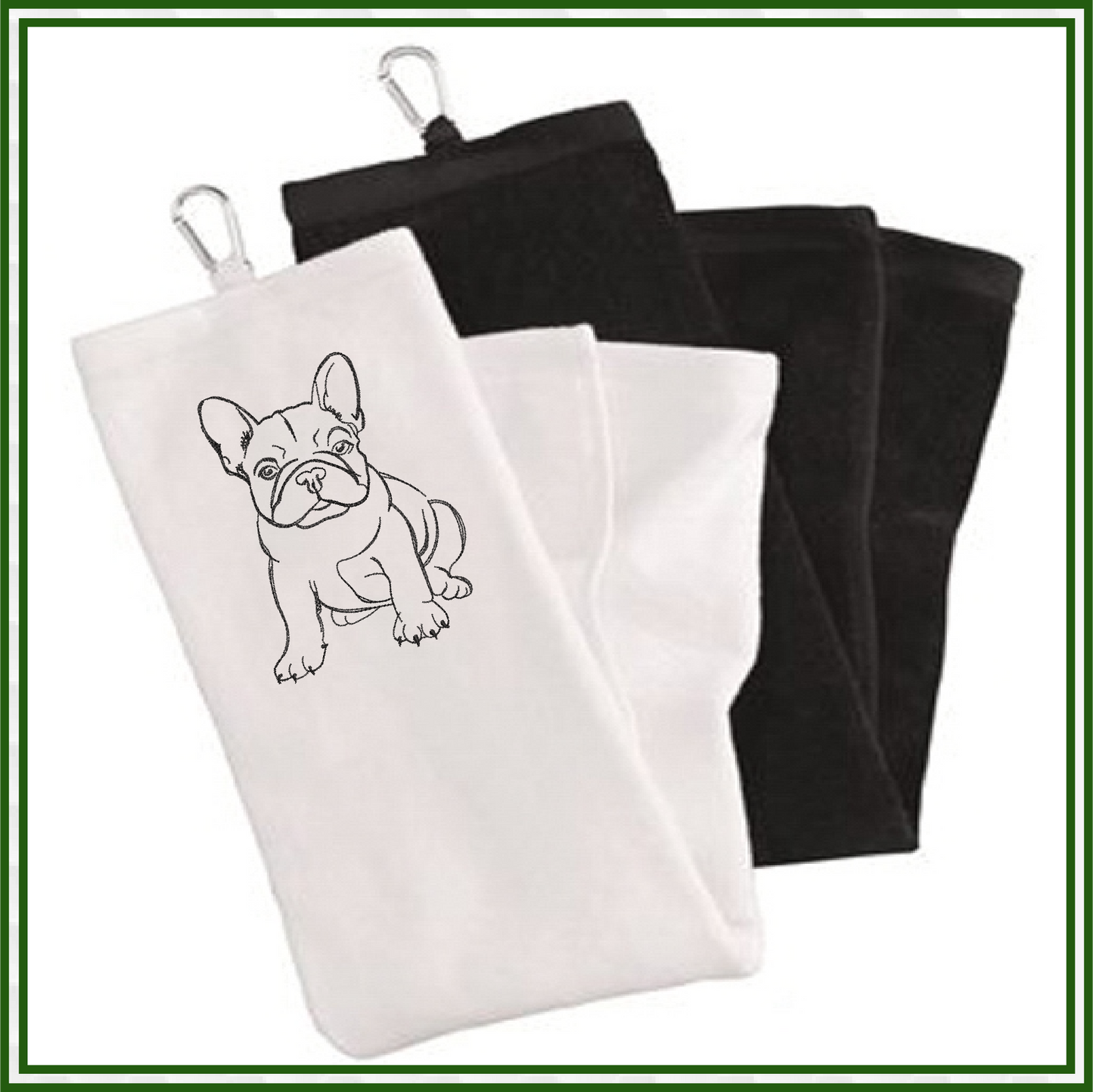 French Bulldog Machine Embroidery Design – Frenchie Line Art Pet Dog Embroidery Pattern, 8 Sizes (0510)
