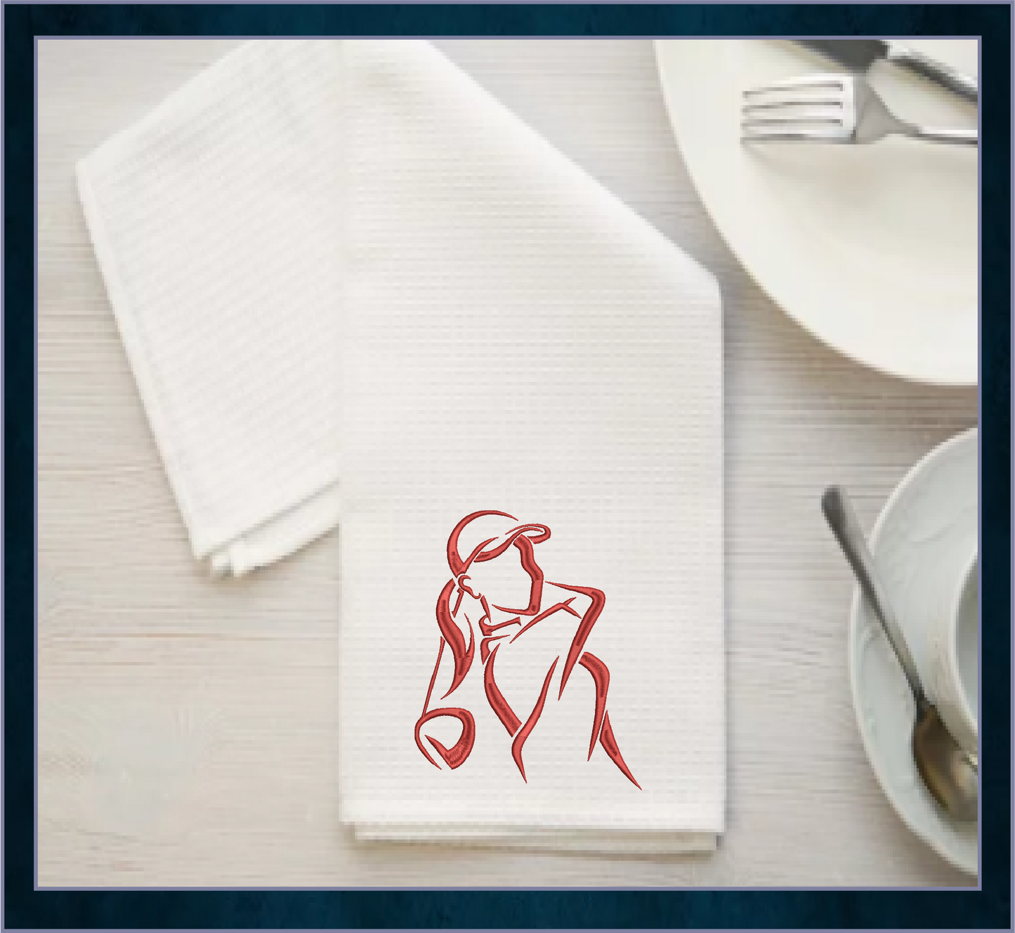 Lady Golfer Silhouette Machine Embroidery Design | Women’s Golf Sport Design | Golfing Embroidery Pattern | 6 Sizes (0702)