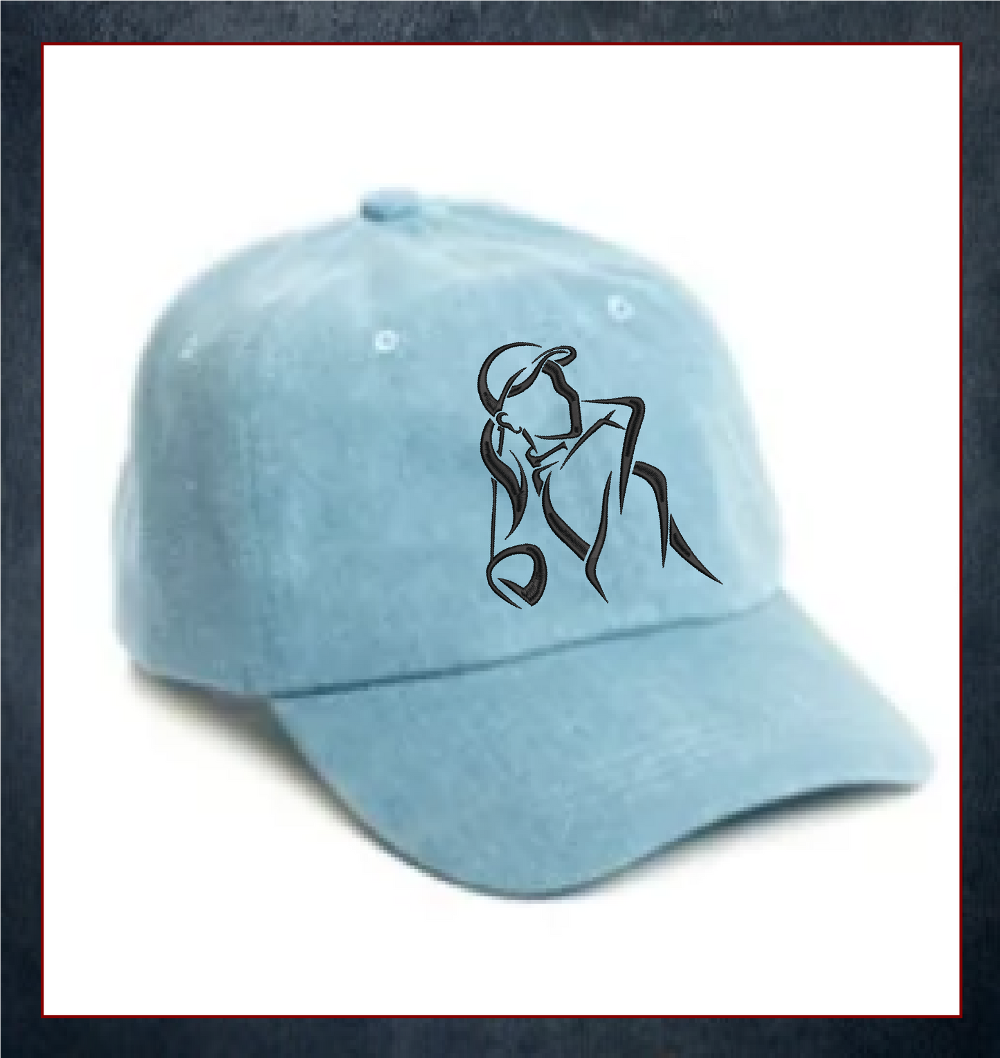 Lady Golfer Silhouette Machine Embroidery Design | Women’s Golf Sport Design | Golfing Embroidery Pattern | 6 Sizes (0702)