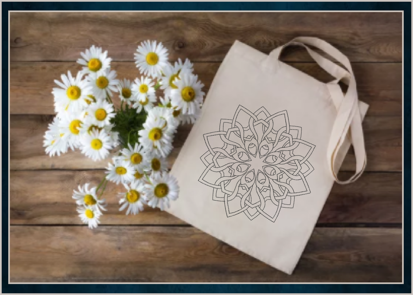 Mandala Machine Embroidery Design – Lace Floral Line Art, Spiritual Flower Embroidery, 8 Sizes (0312)