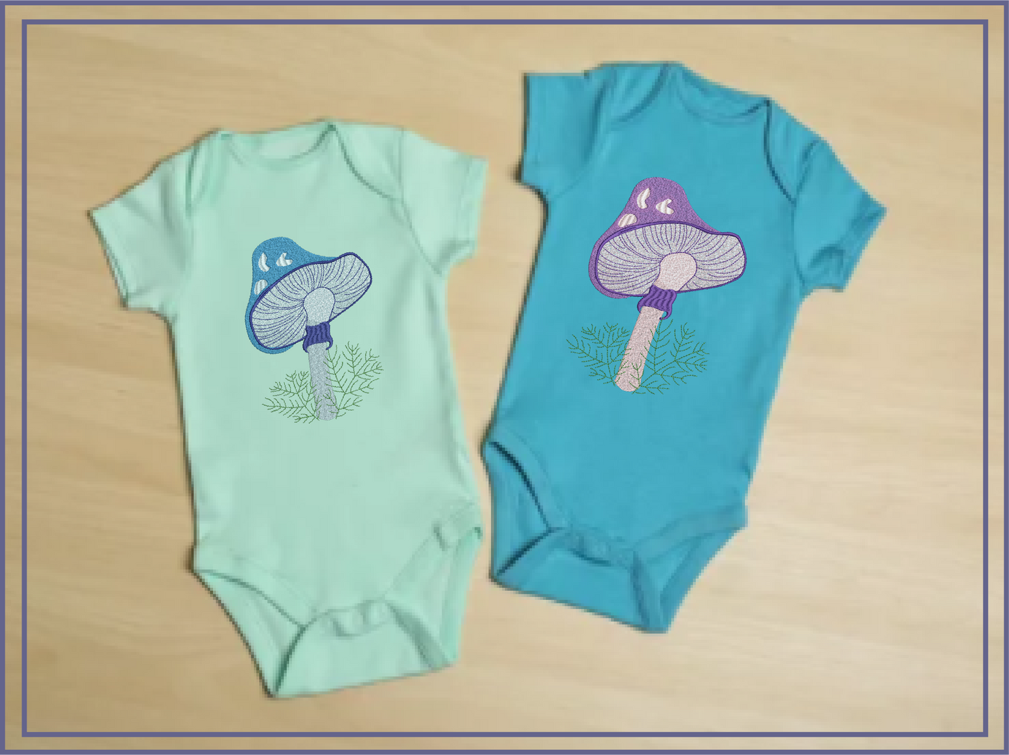 Mushroom Embroidery Design. Mushroom Machine Embroidery Pattern, Wild Mushroom Embroidery, 10 Sizes (0247)
