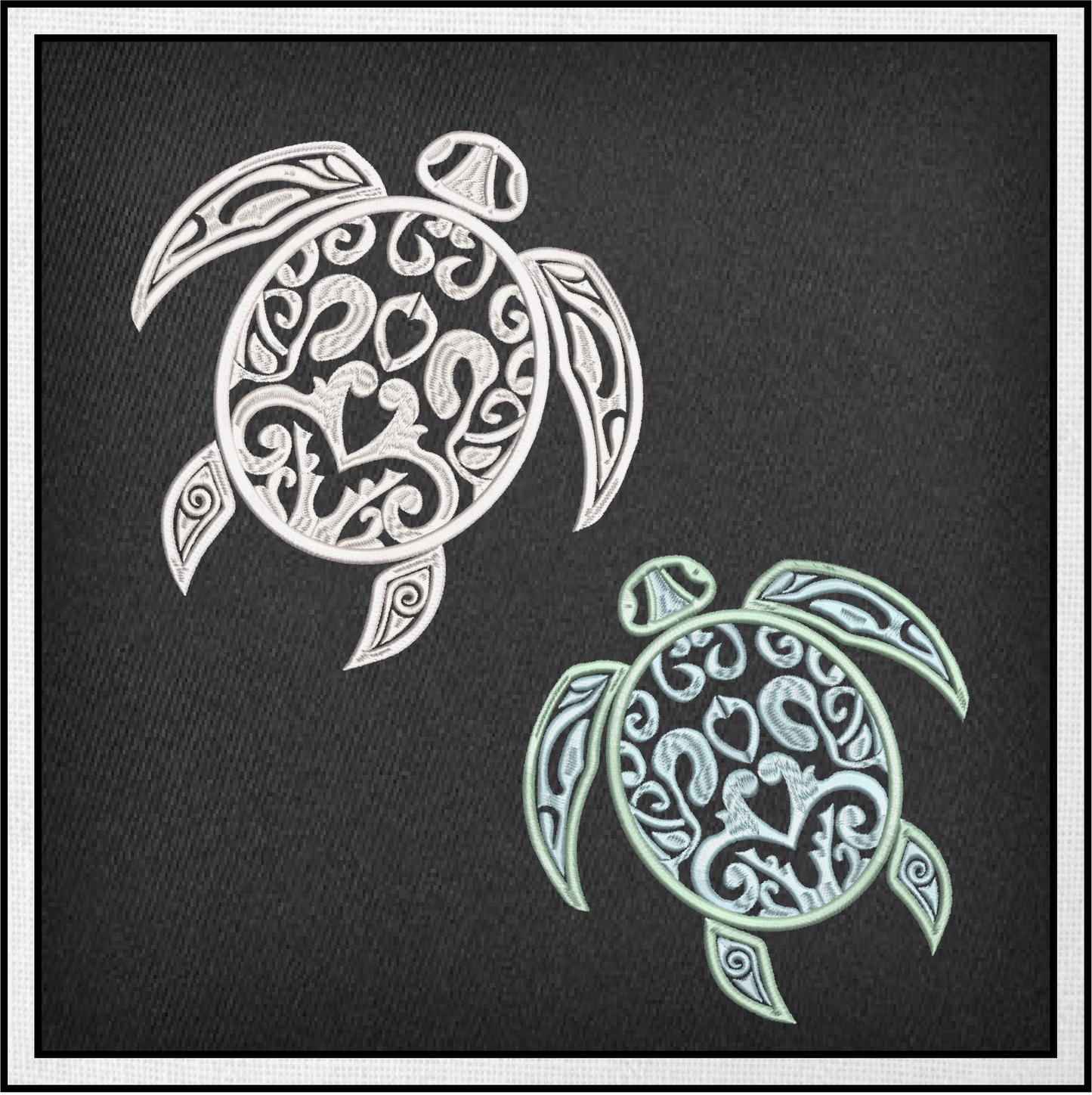 Sea Turtle machine Embroidery Design, Sea Turtle Tattoo, Machine Embroidery Design, Animal Embroidery, Reptile Embroidery, 8 Sizes (0300)