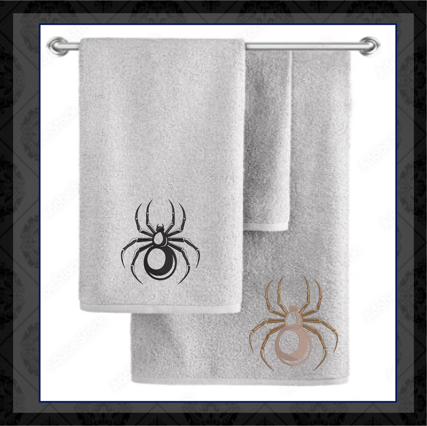 Spider Machine Embroidery Design | Halloween Bug Embroidery | Instant Download | 10 Sizes (0722)