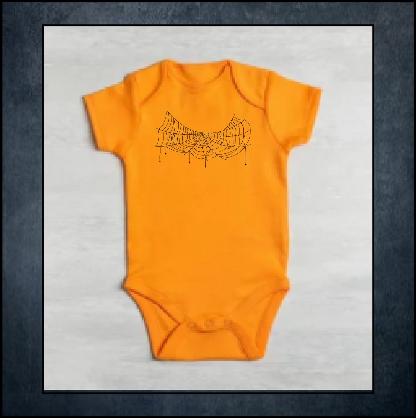 Spider Web Machine Embroidery Design – Line Art Halloween Web Embroidery, 8 Sizes (2406)
