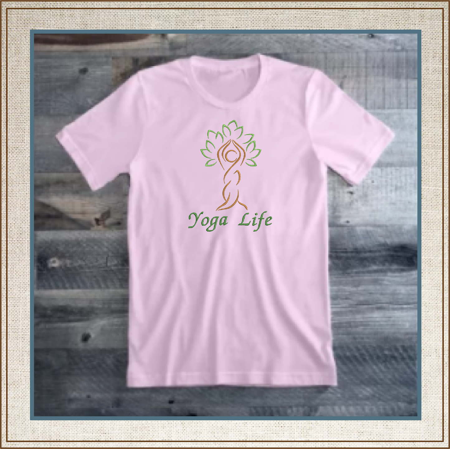 Yoga Life Machine Embroidery Design - Tree of Life Yoga Pose, Fitness & Wellness Embroidery File, 8 Sizes (0625)