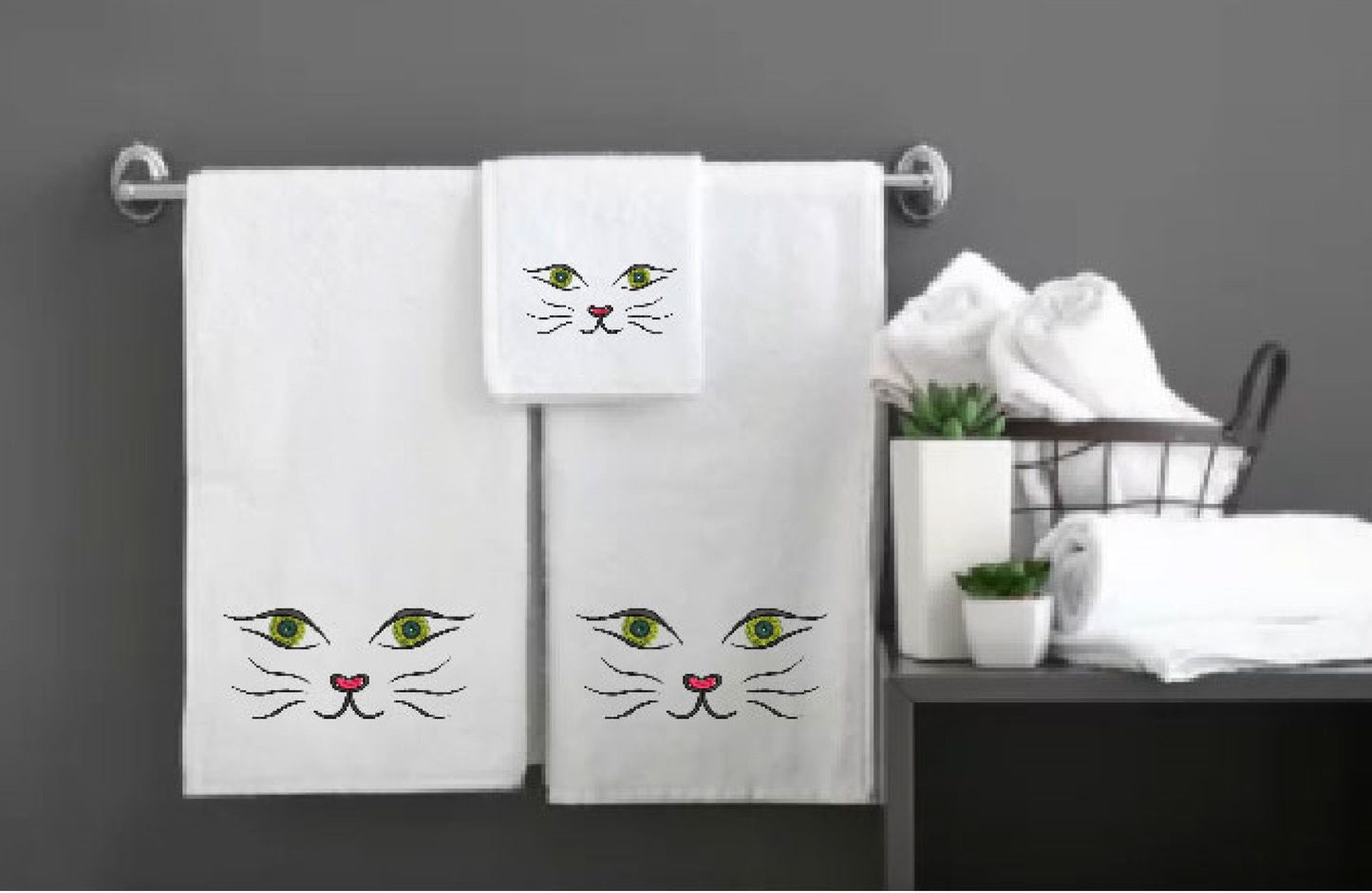 Cat Face Machine Embroidery Design, Pet Embroidery, Cute Cat Cartoon Design, 10 Sizes (0308)